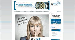 Desktop Screenshot of dvvf.de